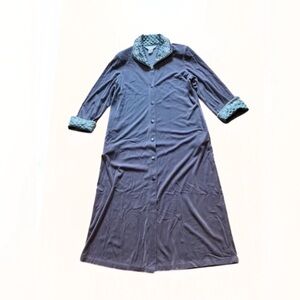 Vintage Diamond Tea Velour Robe